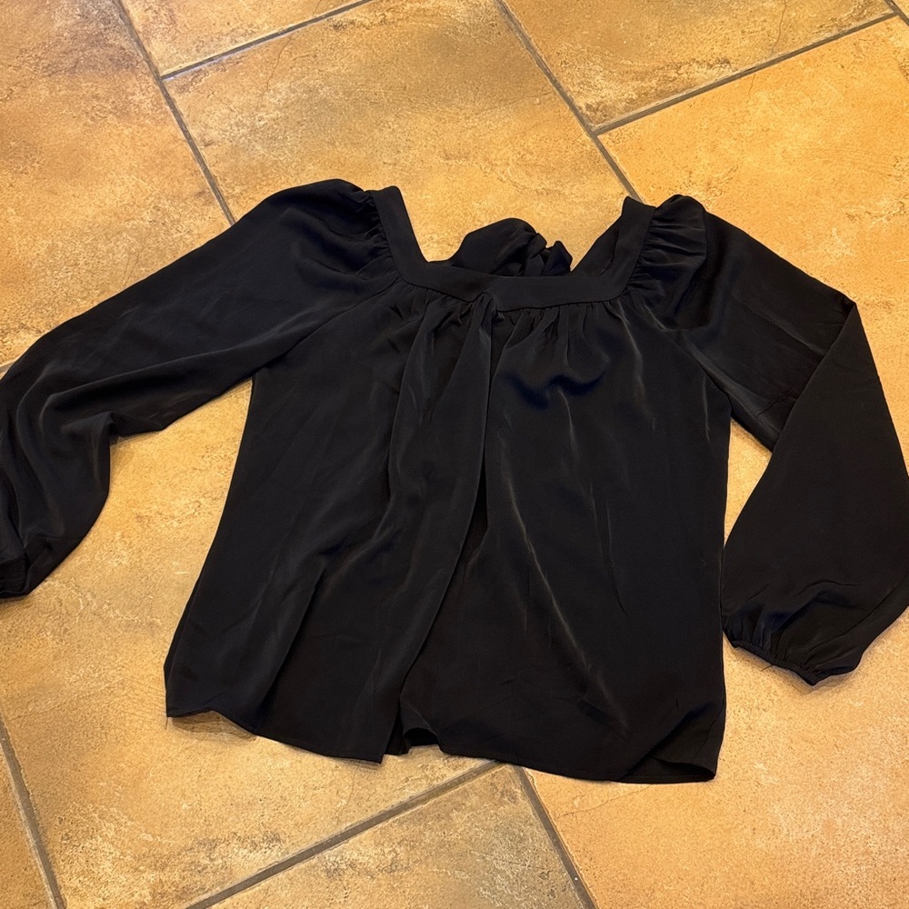 Source Unknown Black Women's Blouse